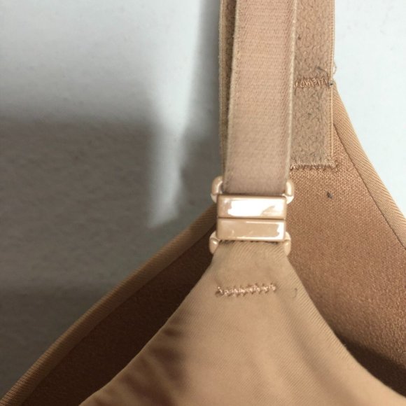 Victorias Secret Womens Demi Bra Beige Size 32DD Underwire Adjustable - Picture 3 of 9
